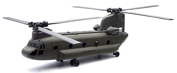 1/55 CH47 Chinook US Army Helicopter (Die Cast Kit) №1
