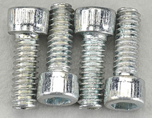 Socket Head Cap Screws 2-56x1/4" (4) №1