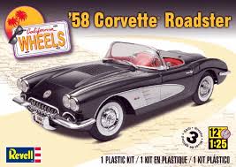 1/25 1958 Corvette Roadster №1
