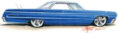 1/25 1964 CHEVY IMPALA №1