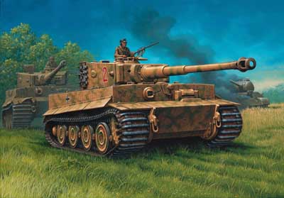 1/72 PZKPFW IV TIGER I AUSF E (LATE) TANK №1