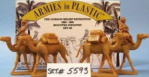 1/32 Gordon Relief Expedition 1884-85 Camel Infantry Set #3 (2 Mtd + 2 Camels) №1