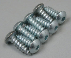 Button Head Sheet Metal Screws 8x1/2" (8) №1