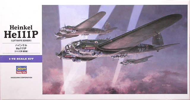 1/72 Heinkel He111P WWII Luftw №1