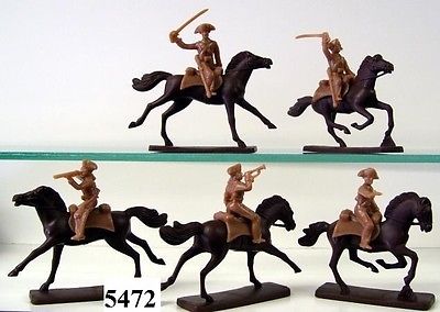 1/32 American Revolution Loyalist Cavalry (Tories) (5 Mtd) №1