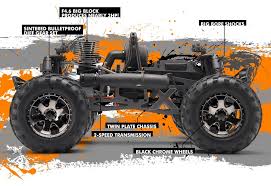 Монстр 1/8 - SAVAGE X 4.6 RTR (SILVER/BLACK) (NEW)