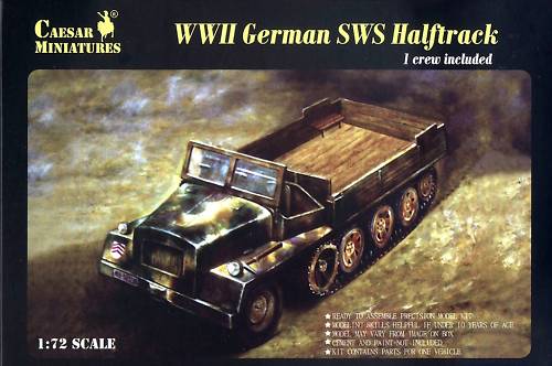 1/72 WWII German sWS Halftrack №1