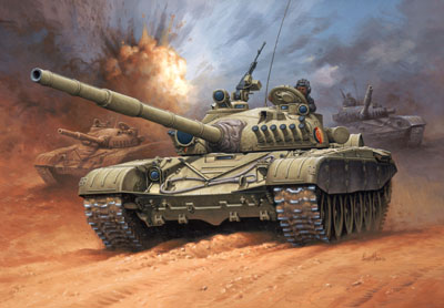 1/72 T72 M1 RUSSIAN MAIN BATTLE TANK №1