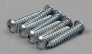 Button Head Sheet Metal Screws 2x1/2" (8) №1