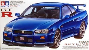 1/24 Nissan Skyline GT-R V-spec R34 №1