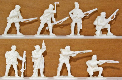 1/32 French & Indian War Louisburg 1758 Goreham's Rangers (16) №1