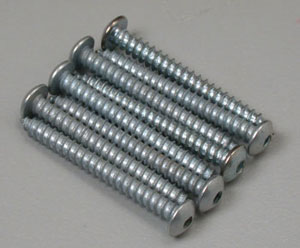 Button Head Sheet Metal Screws 4x1" (8) №1