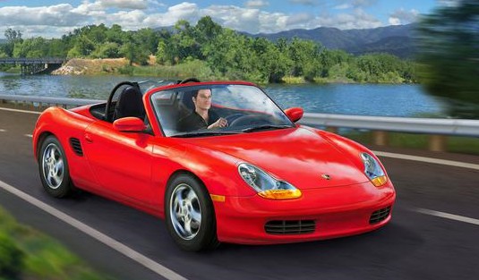 1/24 Porsche Boxster Sports Car №1