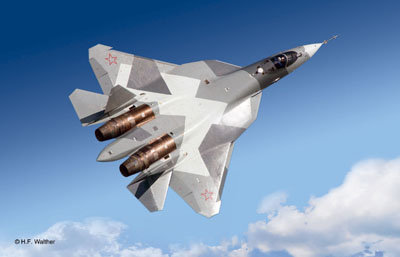 1/72 T50 Russian Fighter №1