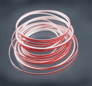 STRIPE TAPE RED 1/4` №1