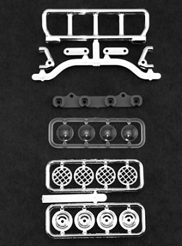 Narrow Roof-Mounted Light Bar Set №1