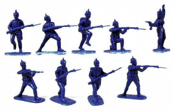 1/32 Franco-Prussian War 1870-1871 Prussian Infantry (18) №1