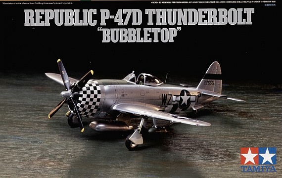 P-47 THUNDERBOLT BUBBLET №1