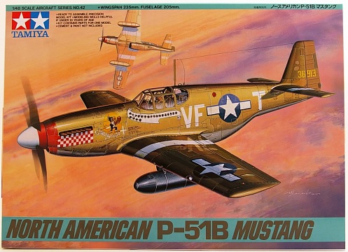 1/48 P51B MUSTANG AIRCRAFT №1