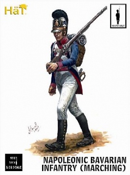 1/32 Napoleonic Infantry Bavarian Infantry Marching (18) №1