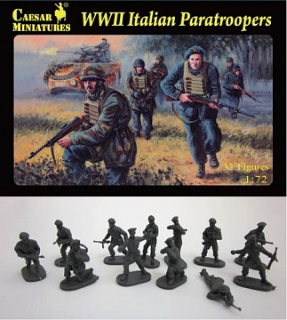 1/72 WWII Italian Paratroopers №1