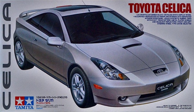 1/24 TOYOTA CELICA SPORTS CAR №1