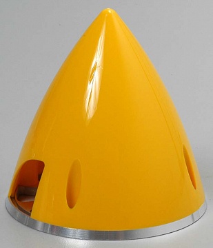 Spinner 3" Nylon Aluminum Yellow №1