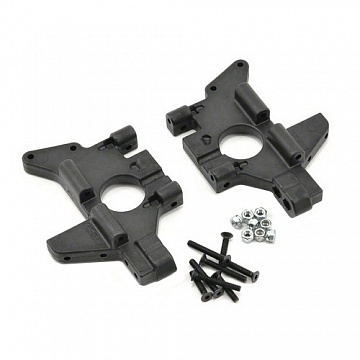 Rear Bulkheads (Black) for Traxxas T/E-Maxx №1