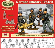 1/72 WWII German Infantry 1943 year
