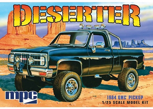 1/25 1984 GMC Pickup Black №1