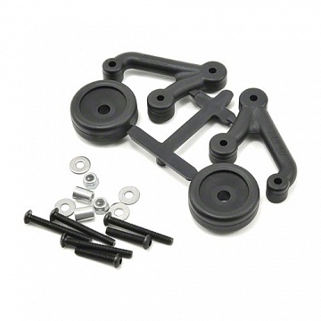 Low Visibiltiy Wheelie Bars for Slash 2WD, Slash 4X4 №1