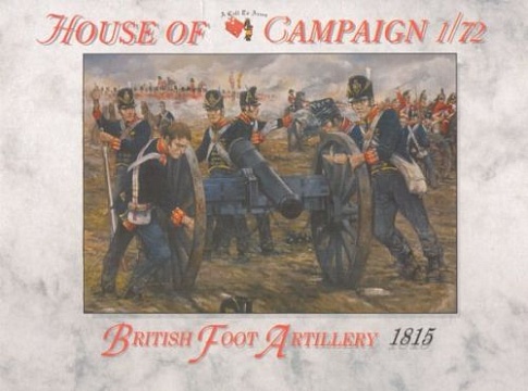 1/72 Napoleonic Wars: 1815 British Foot Artillery (32) №1