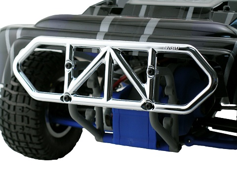 Rear Bumper for the Traxxas Slash 2wd Chrome
