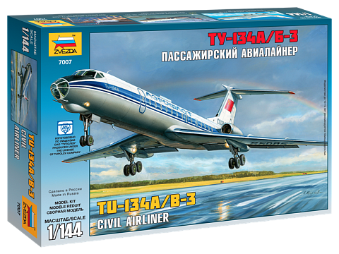 Пассажирский авиалайнер Ту-134А/Б-3