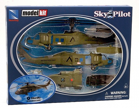 1/60 UH60 Black Hawk Helicopter (Die Cast Kit) №1