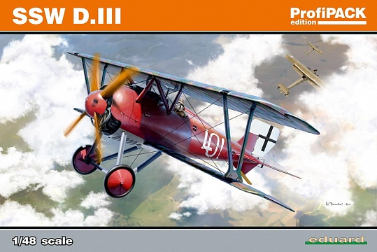 1/48 SSW D III German BiPlane Fighter (Profi-Pack Plastic Kit) №1