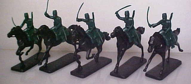 1/32 Russo-Japanese War 1904-05 Russian Cossacks (5 Mtd) №1