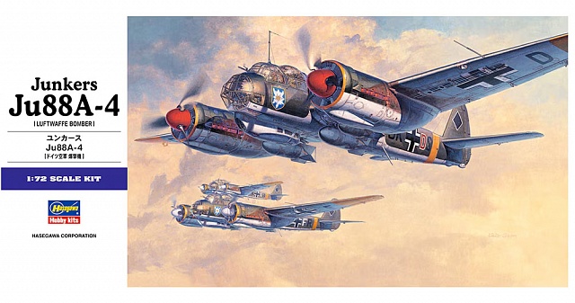 1/72 Junkers Ju88A-4 №1