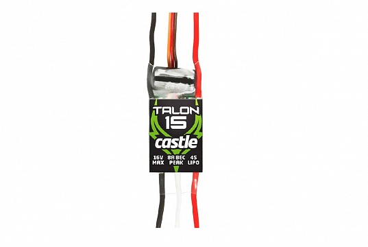 Talon 15, 15AMP ESC, 4S MAX, HEAVY DUTY BEC