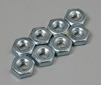 HEX NUTS 6-32 (8) №1