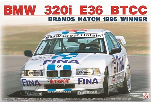 1/24 BMW 320i E36 Fina BTCC Brands Hatch 1996 Winner