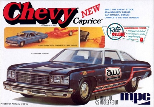 1/25 1976 CHEVY CAPRICE W/TILT №1