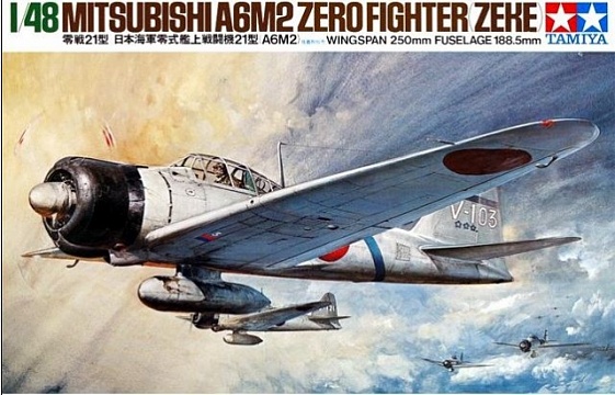 1/48 A6M2 TYPE 21 ZERO FIGHTER №1