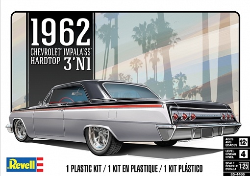 1/25 1962 Chevy Impala Hardtop (3 in 1) №1