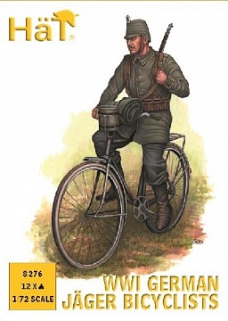 1/72 WWI German Jaeger Bicyclists (12) №1