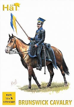1/72 Napoleonic Brunswick Cavalry (12 Mtd) №1