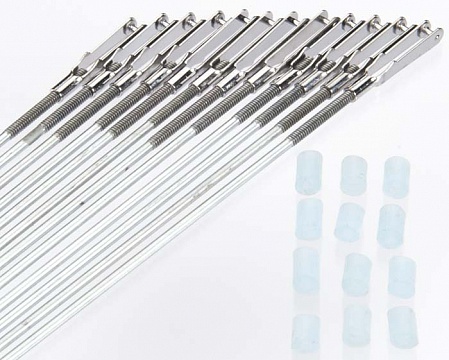 STEEL CLEVIS 4-40 W/12`` ROD №1