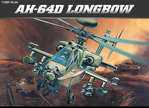 12268 1/48 AH64D APACHE LNGBOW №1