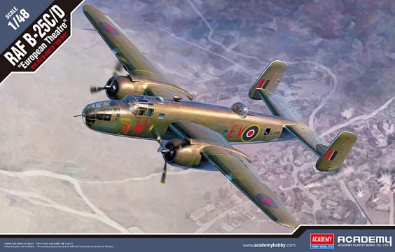 1/48 RAF B-25C/D "European Theatre" №1