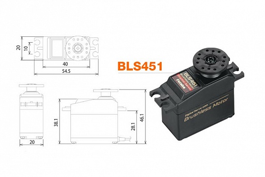Сервопривод BLS451 №1